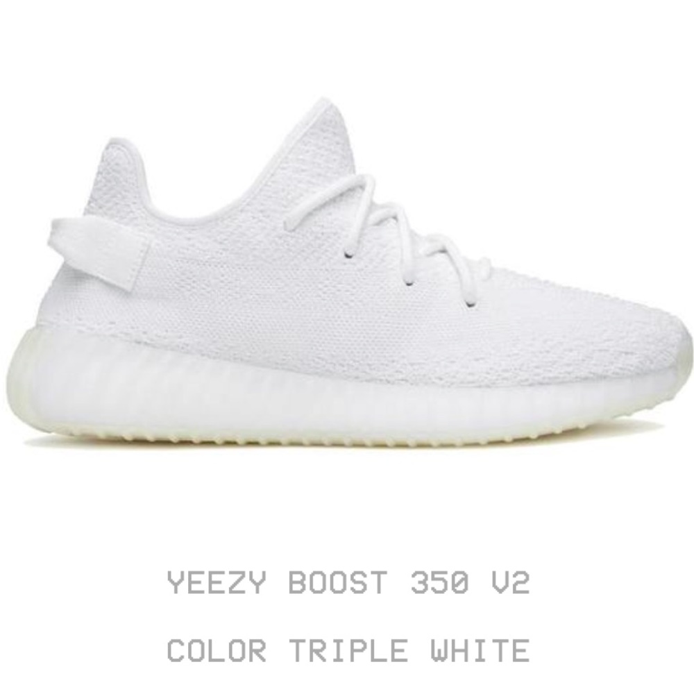 Yeezy boost 350 v2 triple white AUTHENTIC
